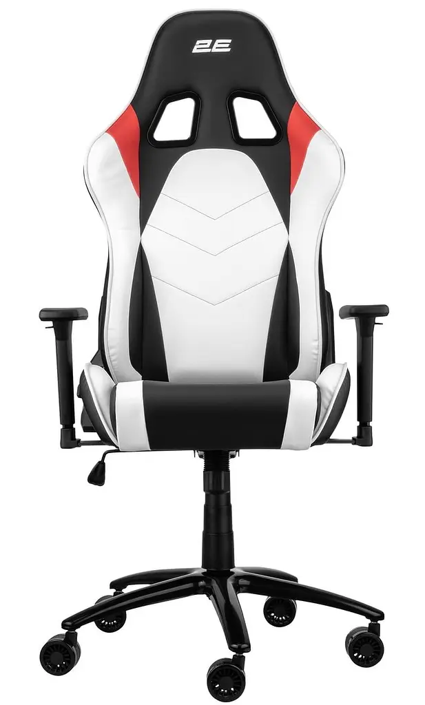 Ігрове крісло 2E Gaming Bushido II White/Black (2E-GC-BUS-WT) - фото 2