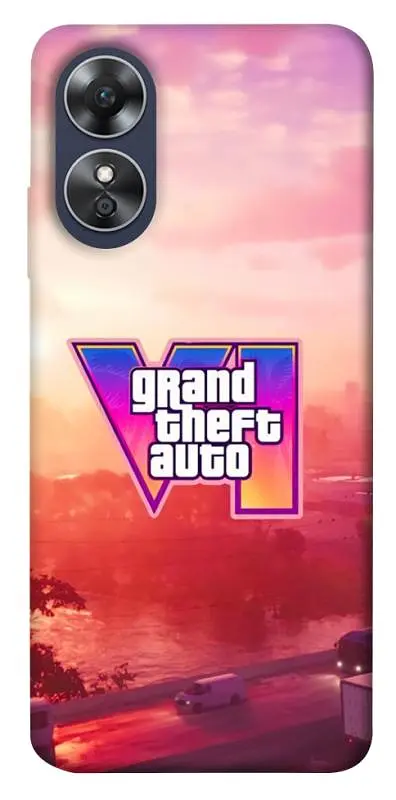 TPU чохол Demsky GTA VI Vice City для Oppo A17