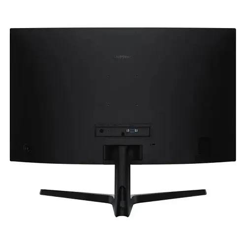 Монітор вигнутий 27" Samsung Essential S3, Black, VA, 1920x1080 (16:9), 4 мс, 100 Гц, 250 кд/м², 4000:1, 1800R, 178°/178°, VGA/HDMI, VESA 75x75 (LS27D390GAIXUA) - фото 4