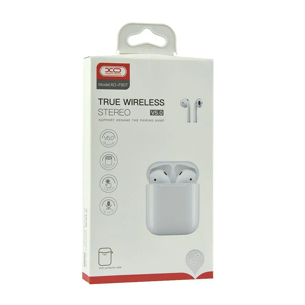 Блютуз Стерео Гарнитура XO F90T TWS Белый - фото 3