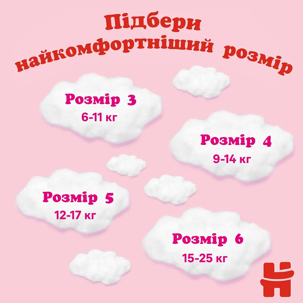 Подгузники-трусики для девочек Huggies Pants 5 (12-17 кг), 104 шт. - фото 5