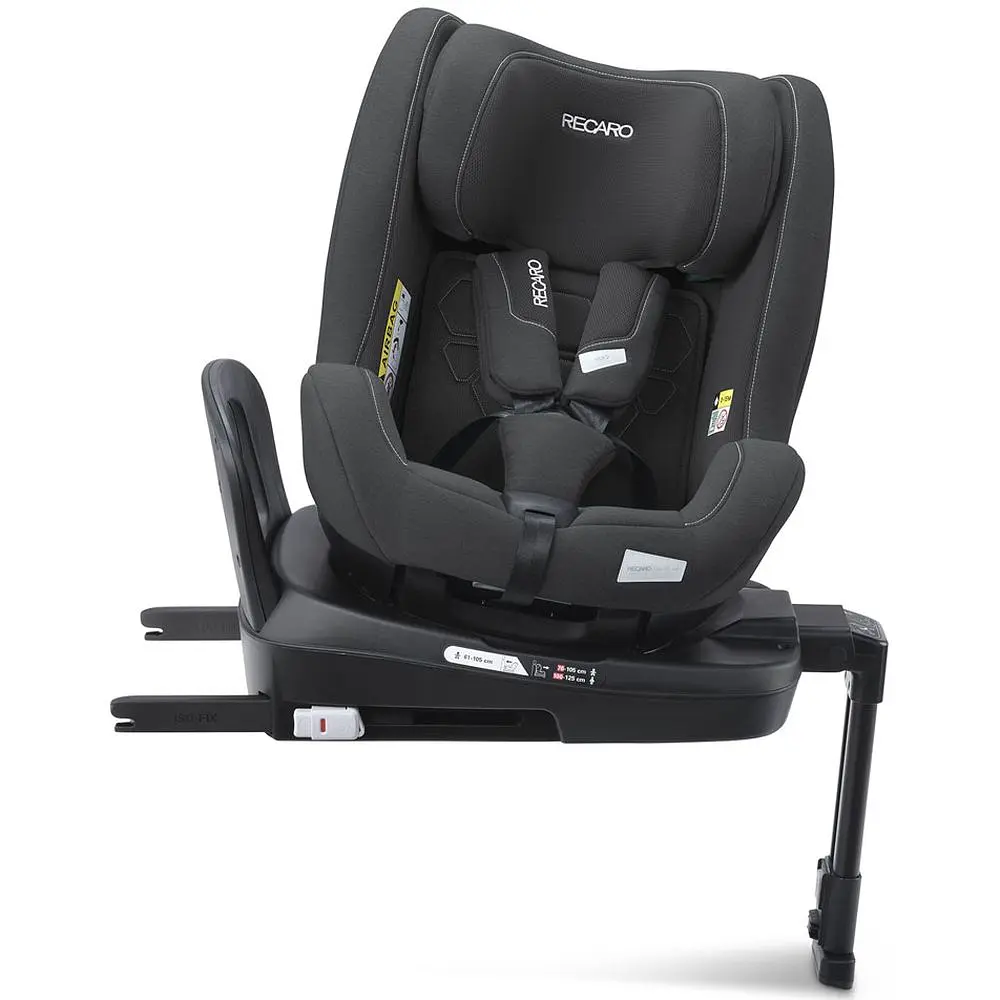 Автокресло Recaro Salia 125 Kid Fibre Black, черное (89051620050) - фото 2