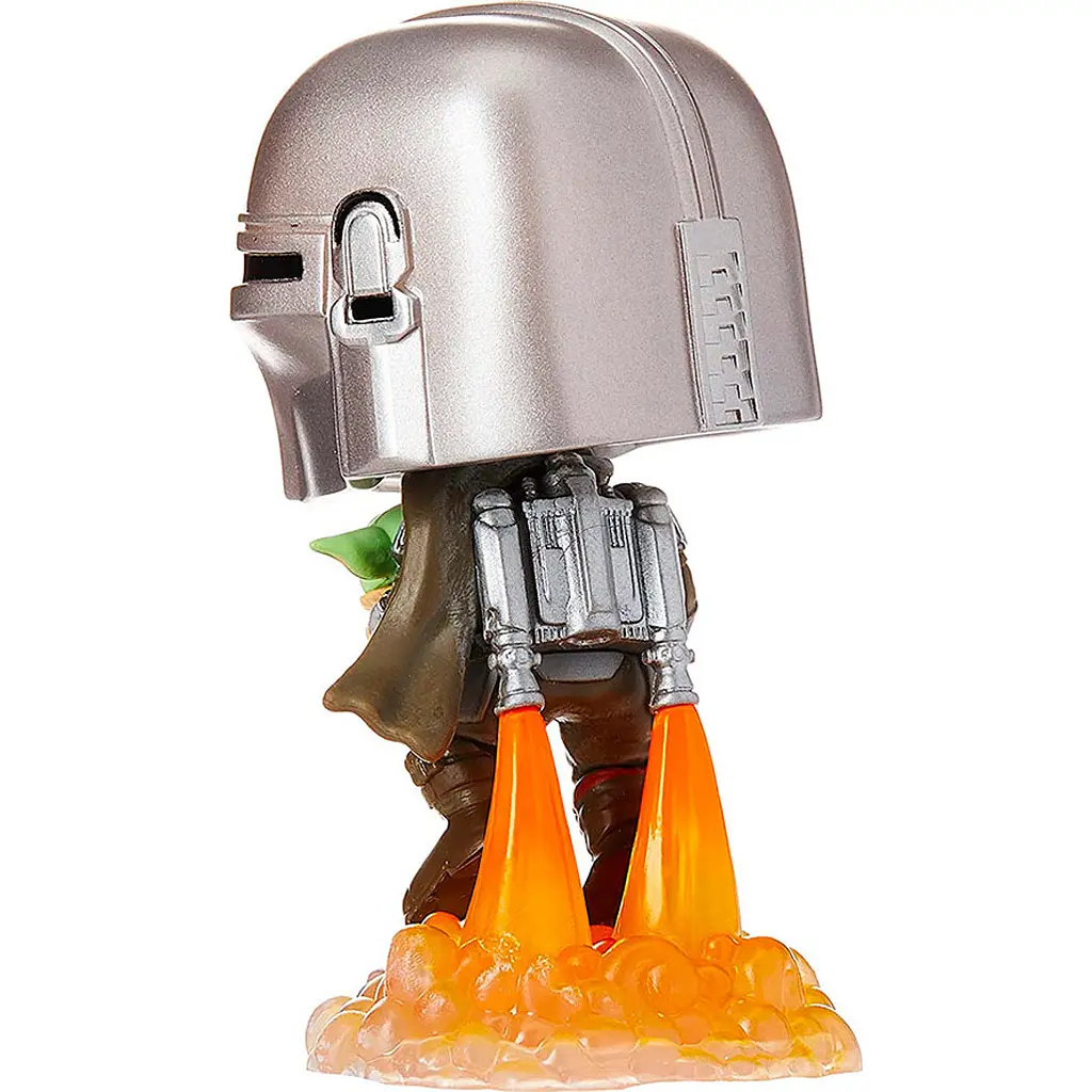 Фігурка Funko Pop! Star Wars:Мандалорець, що летить із малюком 9.6см (50959) [117704] - фото 2
