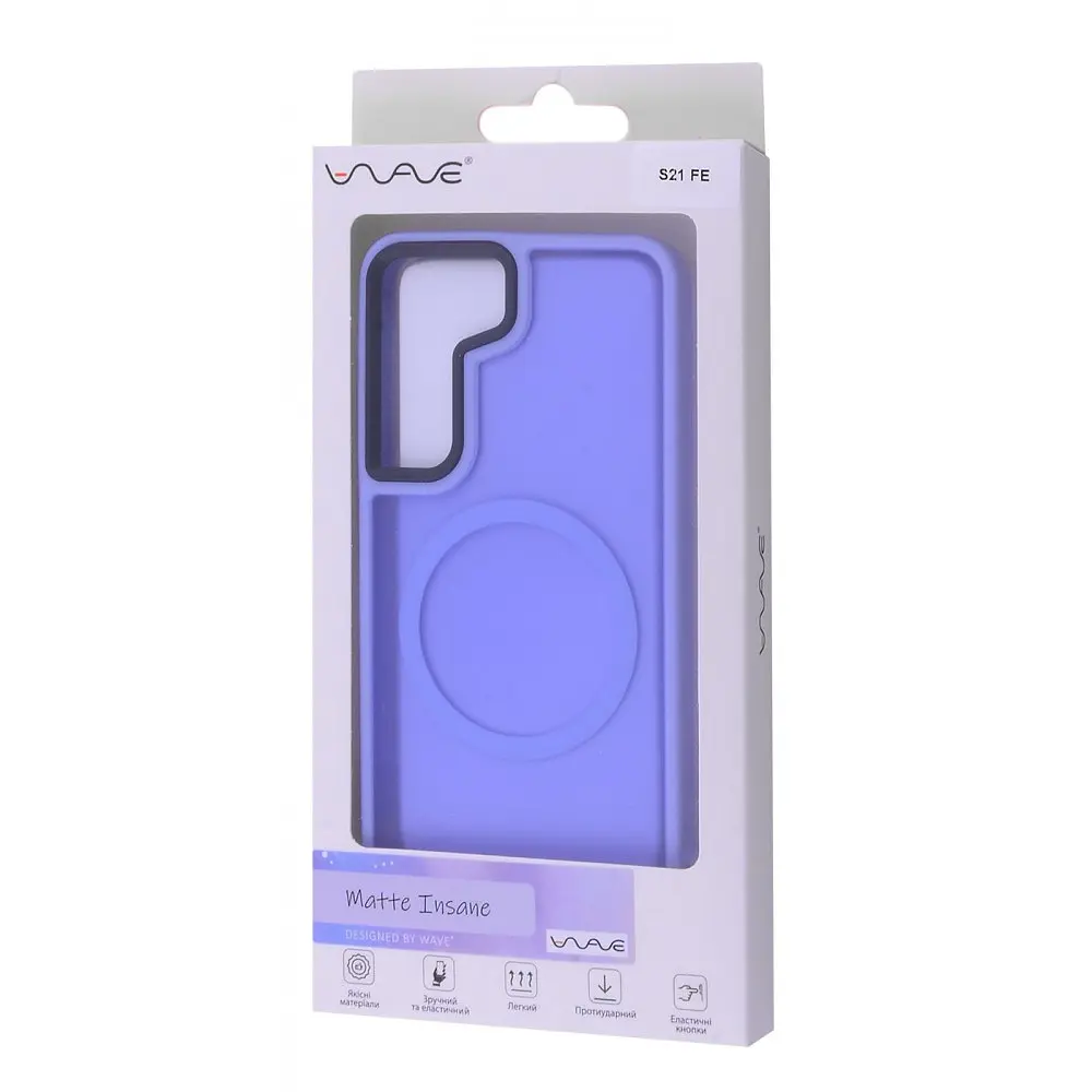 Чохол WAVE Matte Insane Case with Magnetic Ring Samsung Galaxy S21 FE (G990B) в асортименті - фото 2