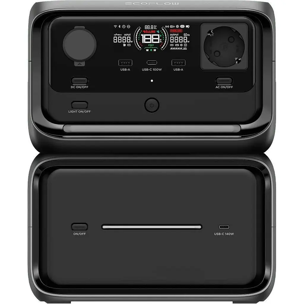 Зарядна станція EcoFlow RIVER 3 Max Plus EU (EFRIVER3MaxPlus-EU-CBOX) [149365] - фото 2