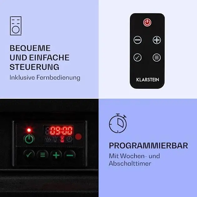 Камін електричний Klarstein Etna 1800W (10035042) - фото 3