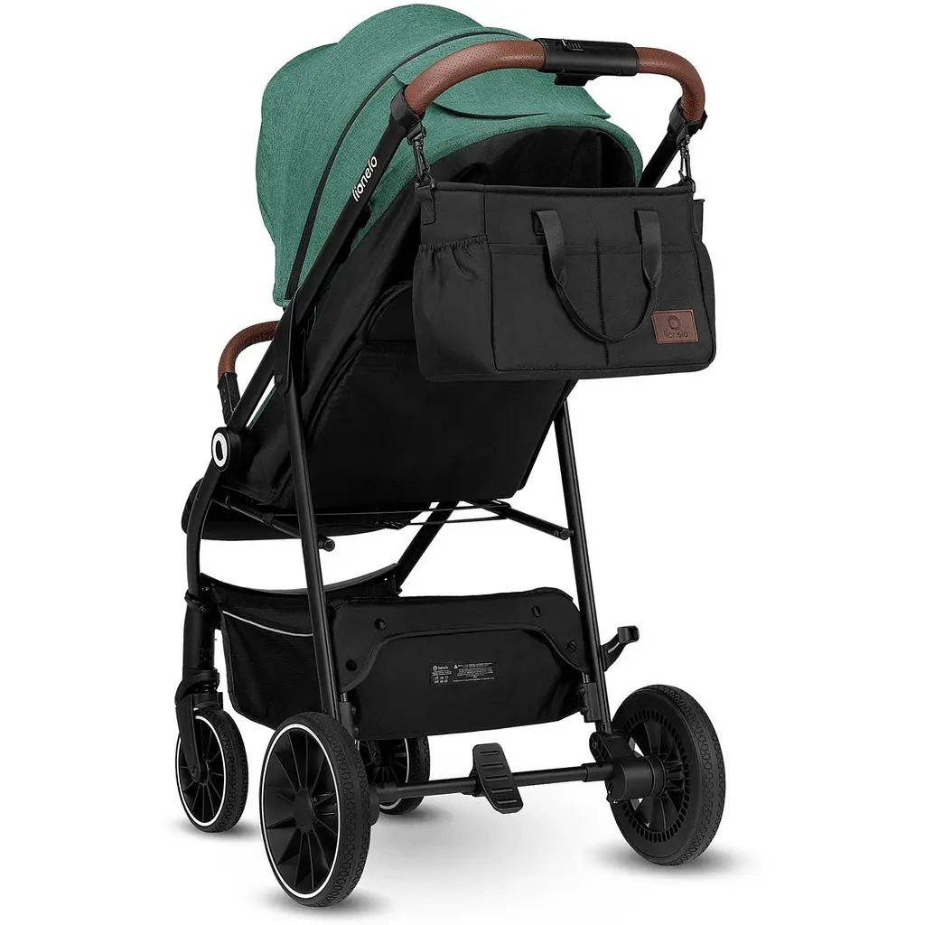 Прогулянкова коляска Lionelo Alexia Green Forest, зелено-чорна (LO-ALEXIA GREEN FOREST) - фото 4