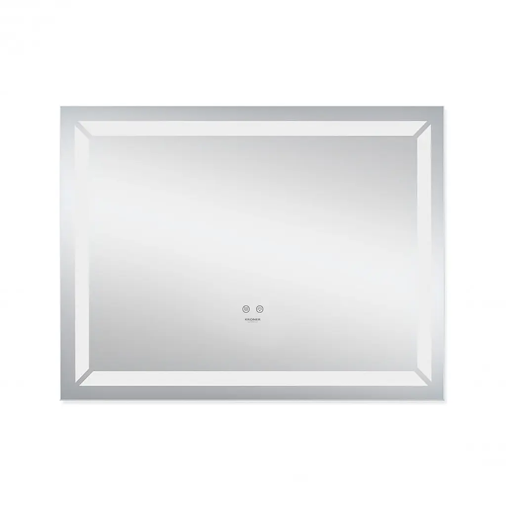 Дзеркало Kroner KRP Spiegel HR1 - 9070 з LED-підсвічуванням та антизапітнінням CV030031, Білий - фото 3