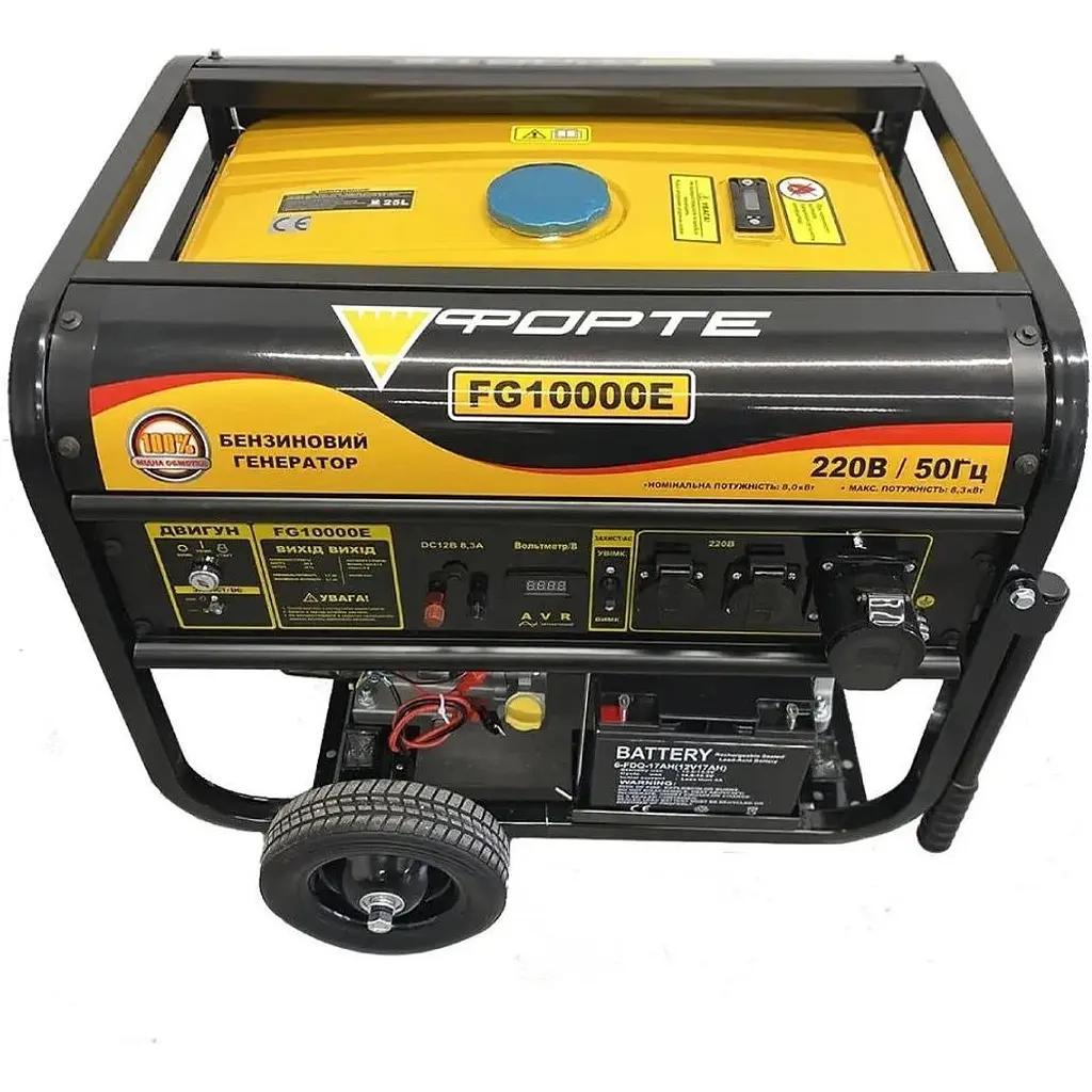 Генератор бензиновий Forte FG10000E 8kW (124467) [111782] - фото 5