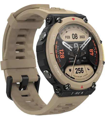 Смарт-часы Amazfit T-Rex 2 Desert Khaki - фото 2