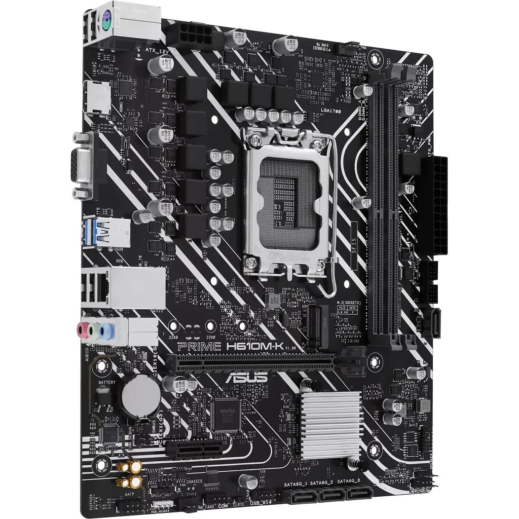 Материнська плата ASUS PRIME H610M-K - фото 3
