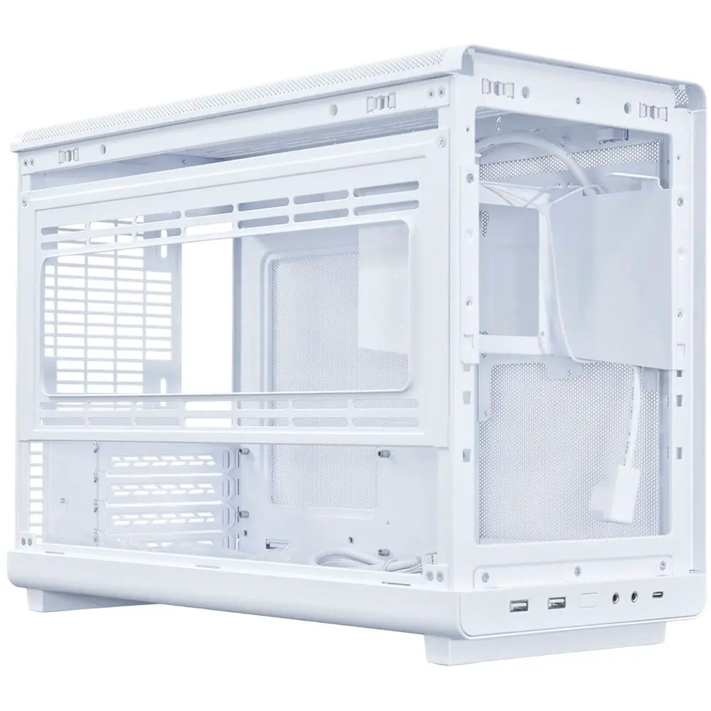 Корпус Lian Li A3-mATX Wooden Front Panel White (G99.A3W-WD.00) без БЖ - фото 4