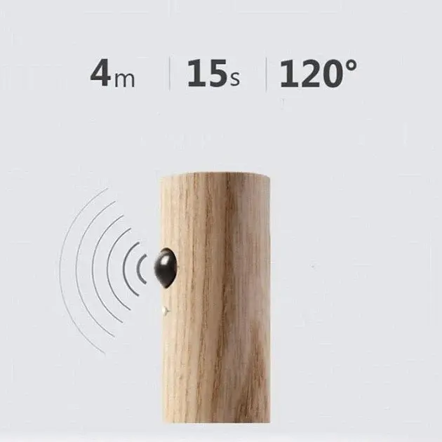 Ліхтар-нічник W-52 акумуляторний настінний з датчиком руху - фото 4