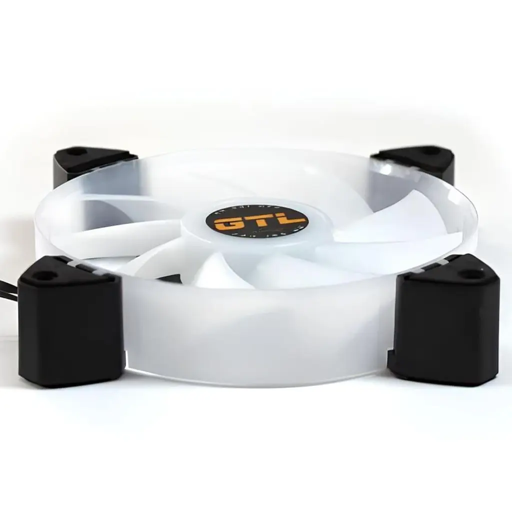 Вентилятор GTL 120 мм Multicolor B3, White/Black (GTL-120LMCB3P ARGB) - фото 4