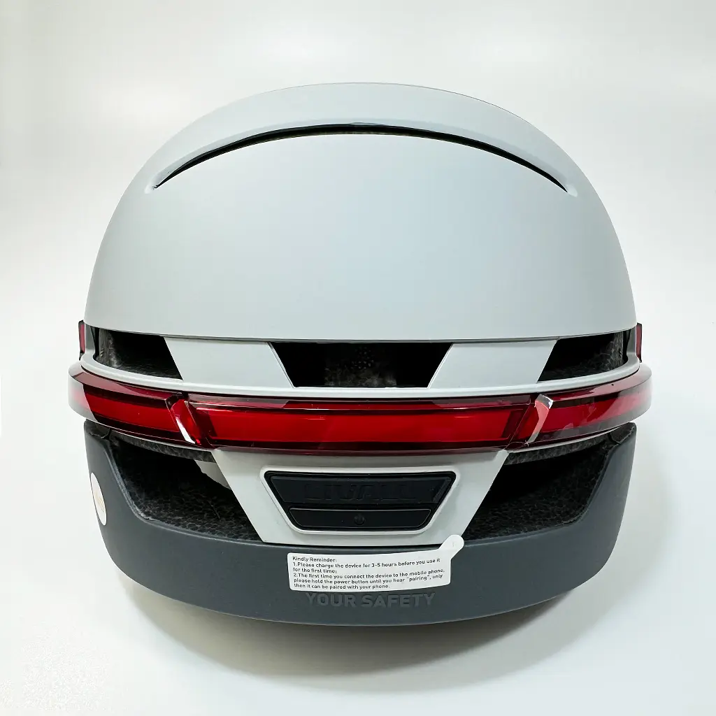 Захисний шолом Livall BH51M NEO (L) Sandstone Grey (57-61см), акустика, мікрофон, сигнали поворотів та стопів, додаток, пульт BR80, Bluetooth (LIV-T1V6MN-6310) - фото 3