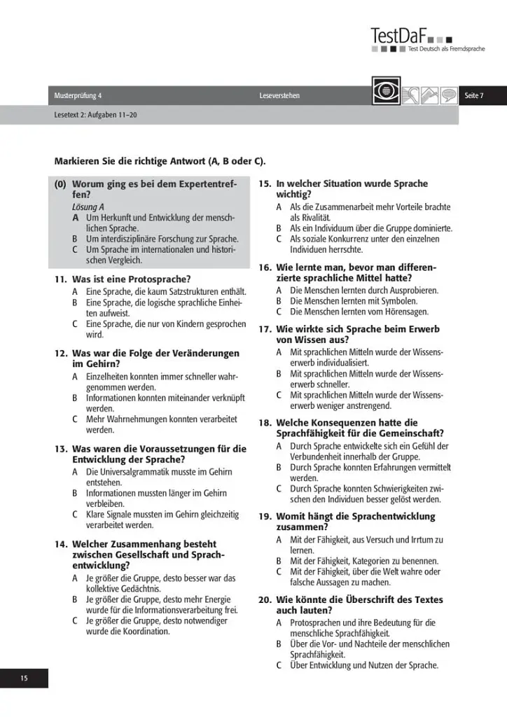 TestDaF Musterprufung 4. Heft mit Audio-CD. Deutsch als Fremdsprache - фото 14