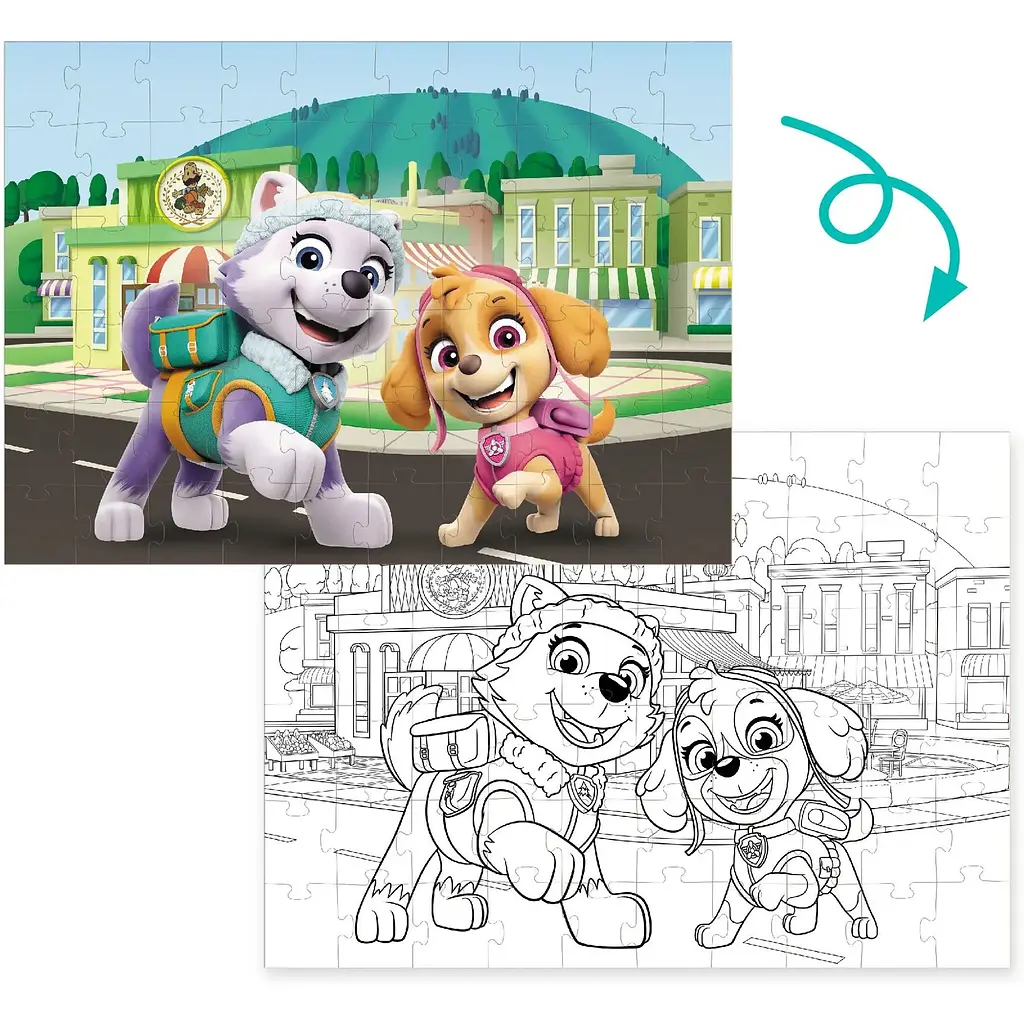 Пазл DoDo 2 в 1 Paw Patrol, 60 елементів (200161) - фото 3