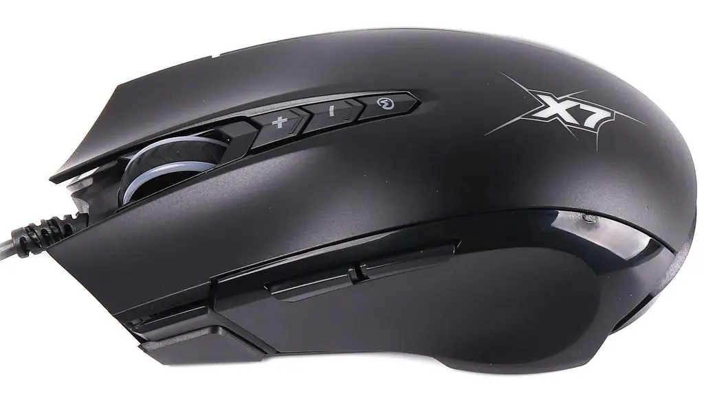 Миша A4Tech X89 USB Black (X89 (Black)) - фото 3