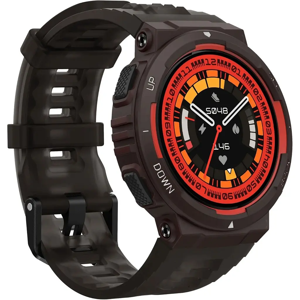 Смарт-часы Amazfit Active Edge Lava Black [121600] - фото 3
