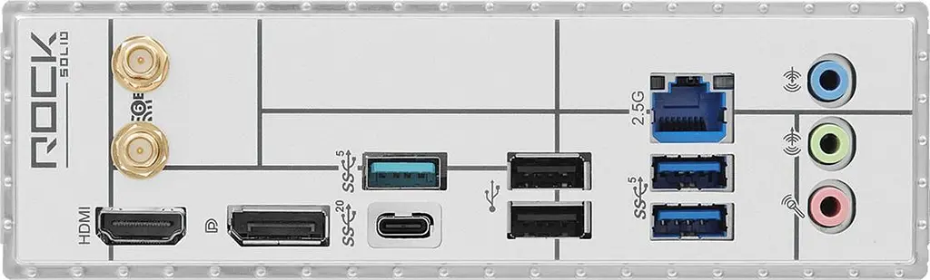Материнська плата ASRock B860M ROCK WIFI (B860M ROCK WIFI) (Socket 1851, Intel B860, Micro-ATX) - фото 2