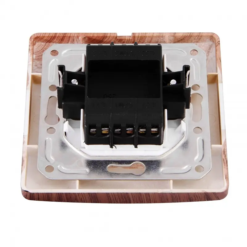 Вимикач Brille подвійний внутрішній TB-2V bw - фото 2