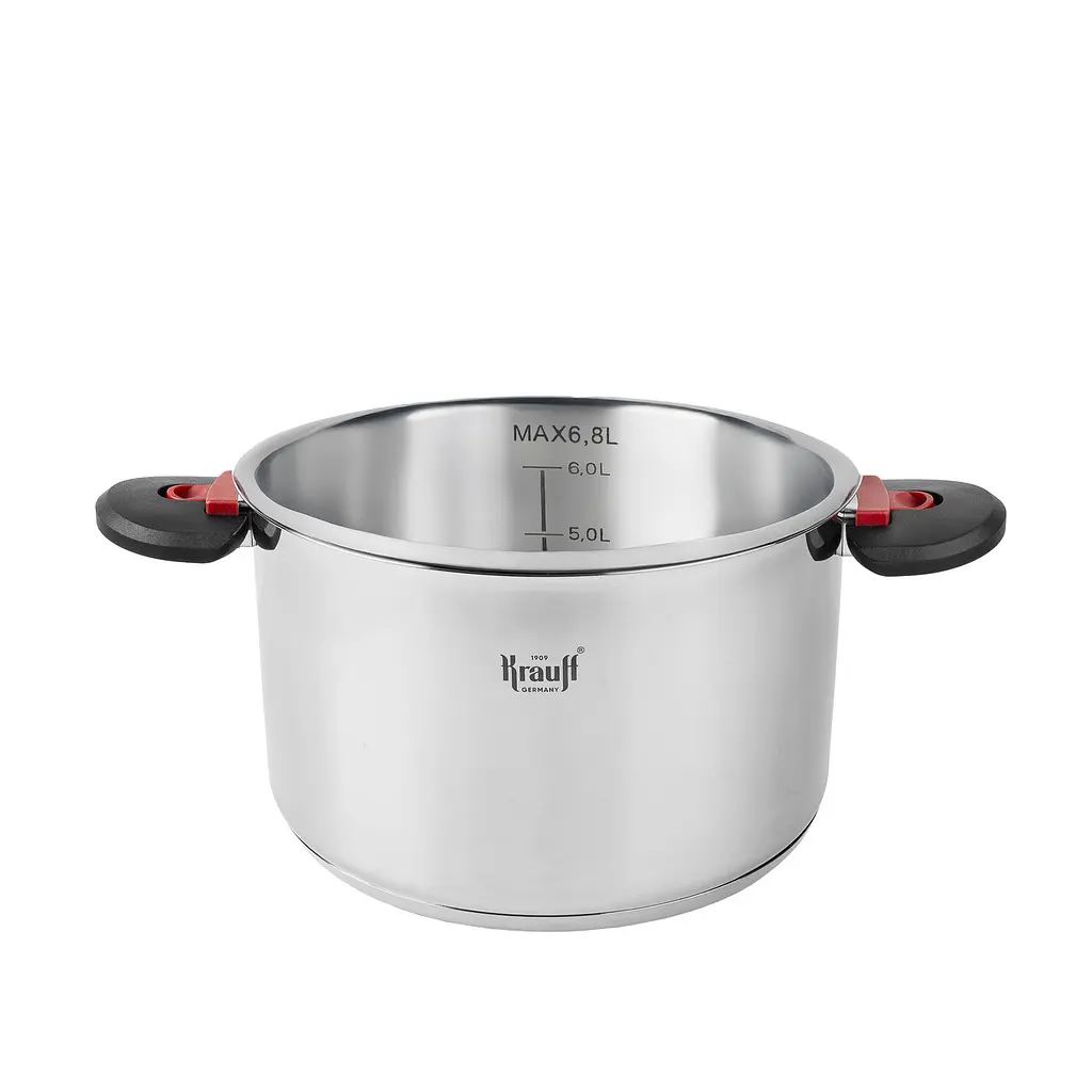 Набір з 3-х каструль Prime Chef 1,6 л, 3,6 л, 6,8 л + лопатка, картоплемялка та ополоник - фото 6
