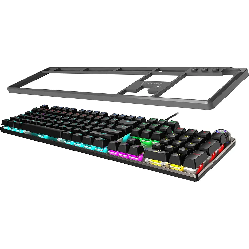 Клавіатура MSI Forge GK310 Red Switch Black UA [122964] - фото 4
