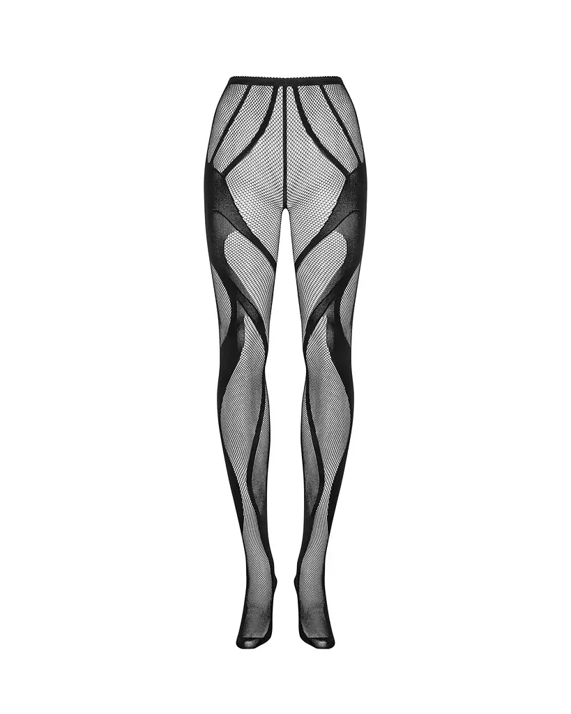 Колготки з доступом Obsessive Tights S336 S/M/L - фото 3
