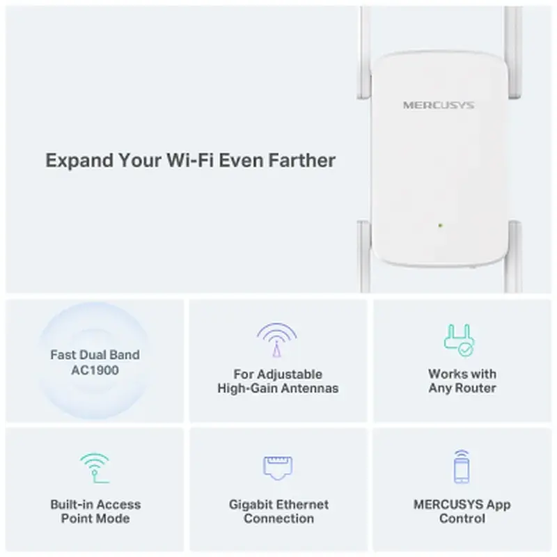 Ретранслятор Mercusys ME50G - фото 4