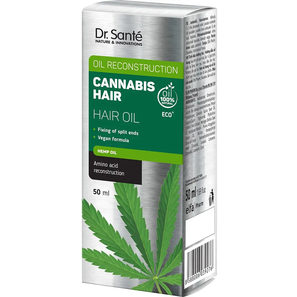 Олія для волосся Dr. Sante Cannabis Hair 50 мл - фото 2