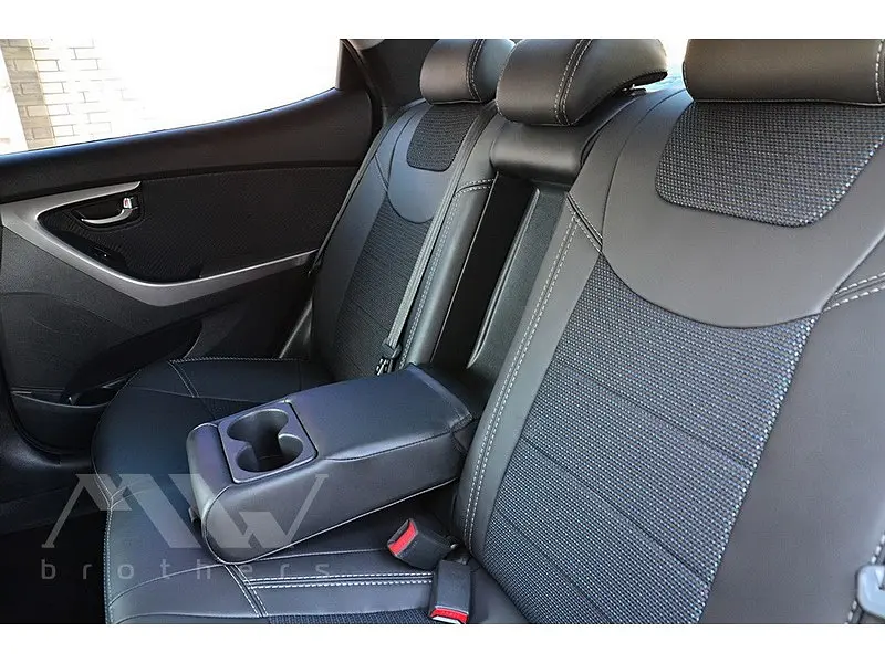 Авточохли модельні MW Brothers для Hyundai Elantra MD c 2011 - фото 8