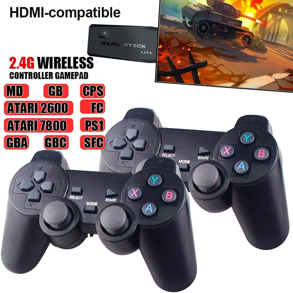 Ретро ігрова приставка Data frog 10000 in 1 HDMI Dongle Y3 Lite [82573] - фото 3