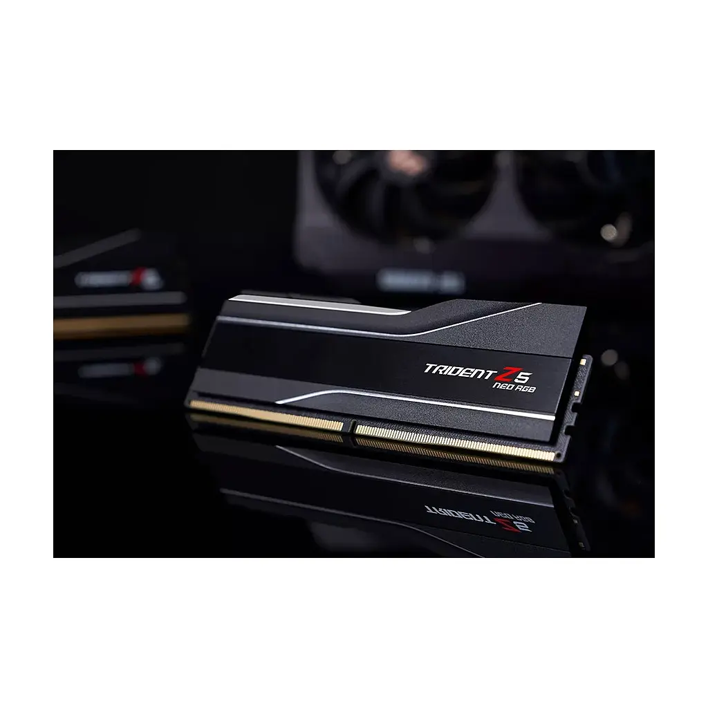 Модуль пам'яті для комп'ютера DDR5 32GB (2x16GB) 6400 MHz Trident Z5 Neo RGB Black G.Skill (F5-6400J3239G16GX2-TZ5NR) - фото 5