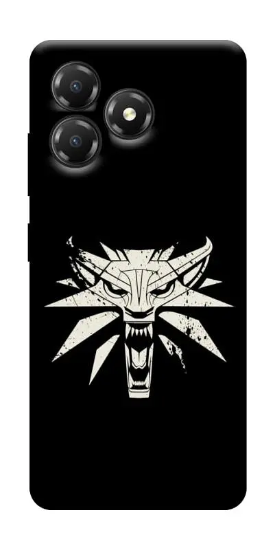 TPU чохол Demsky Wolf medallion для ZTE Blade A36