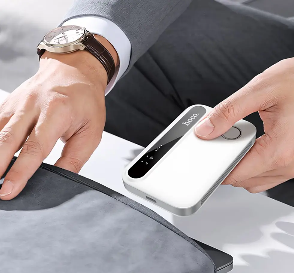 4G роутер HOCO HI-41 WiFi 6, USB, 2100mAh - фото 6