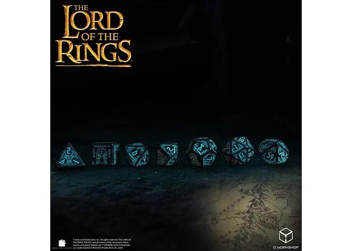 Набір кубиків The Lord of the Rings: Moria Dice Set (7 шт.) (LOTR/190166/MOA/A) - фото 9