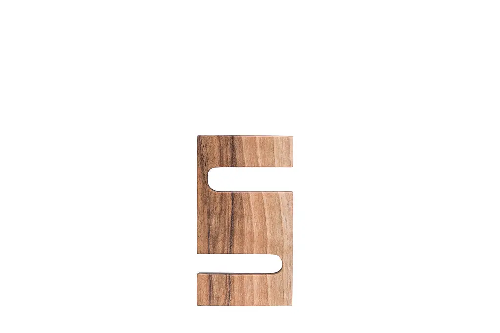 Тримач для мобільного гаджета з дерева ecoWalnut 45х80х10 мм