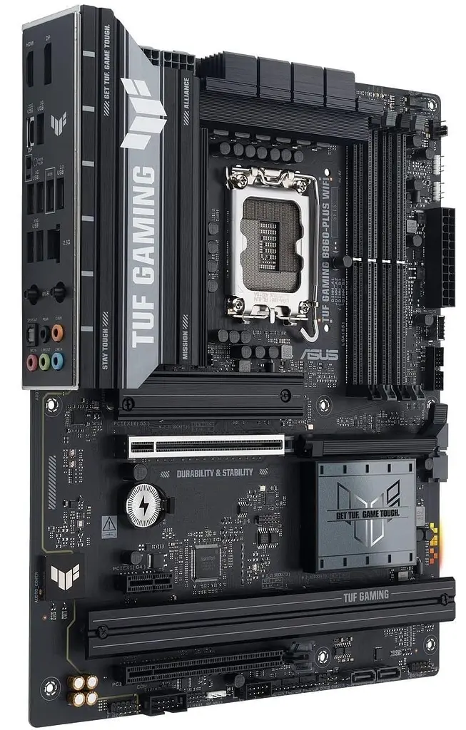 Материнська плата ASUS TUF GAMING B860-PLUS WIFI (TUF GAMING B860-PLUS WIFI) (Socket 1851, Intel B860, ATX) - фото 3