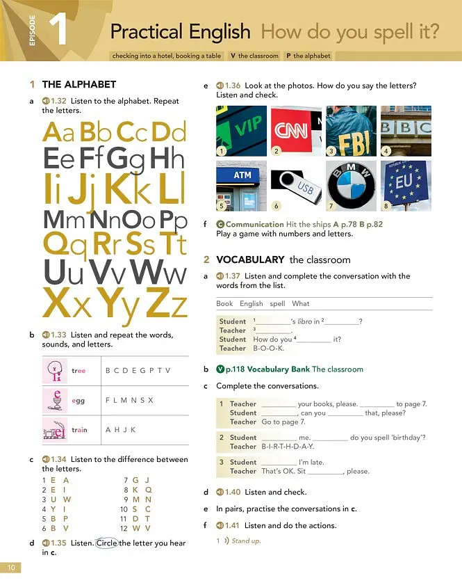 English File (4th Edition) Beginner Student's Book with Online Practice - Клайв Оксенден - фото 7