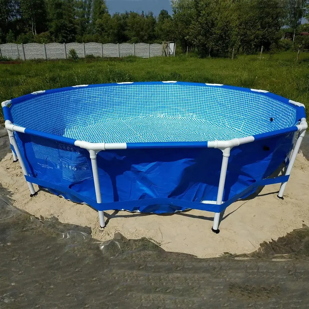 Круглий Каркасний Басейн із Картриджним фільтром-насосом Intex 366 x 76 см. - фото 3