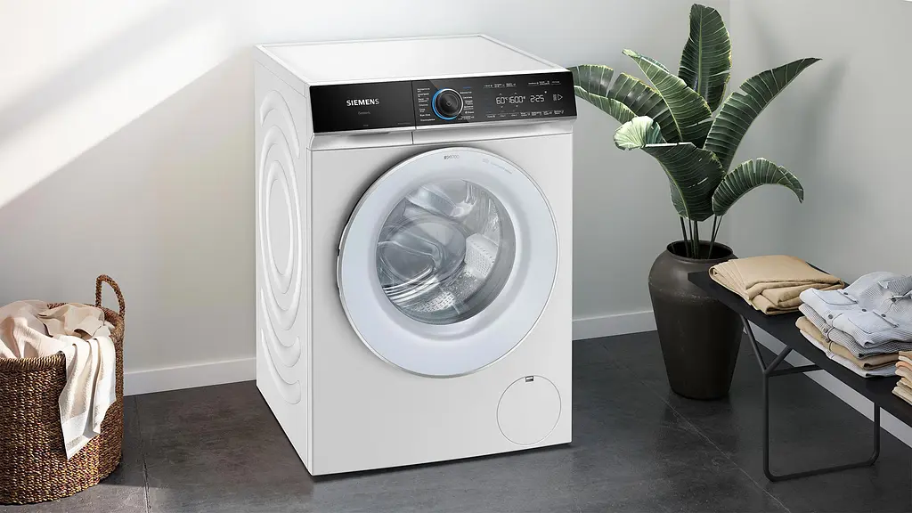Пральна машина Siemens фронтальна 10 кг 1600 A+++ 60 см дисплей Home Connect I-Dos білий - фото 7