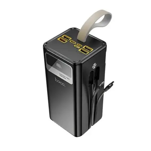 Універсальна мобільна батарея Hoco DB58B Plentiful 22.5W fully compatible 50 000mAh чорний