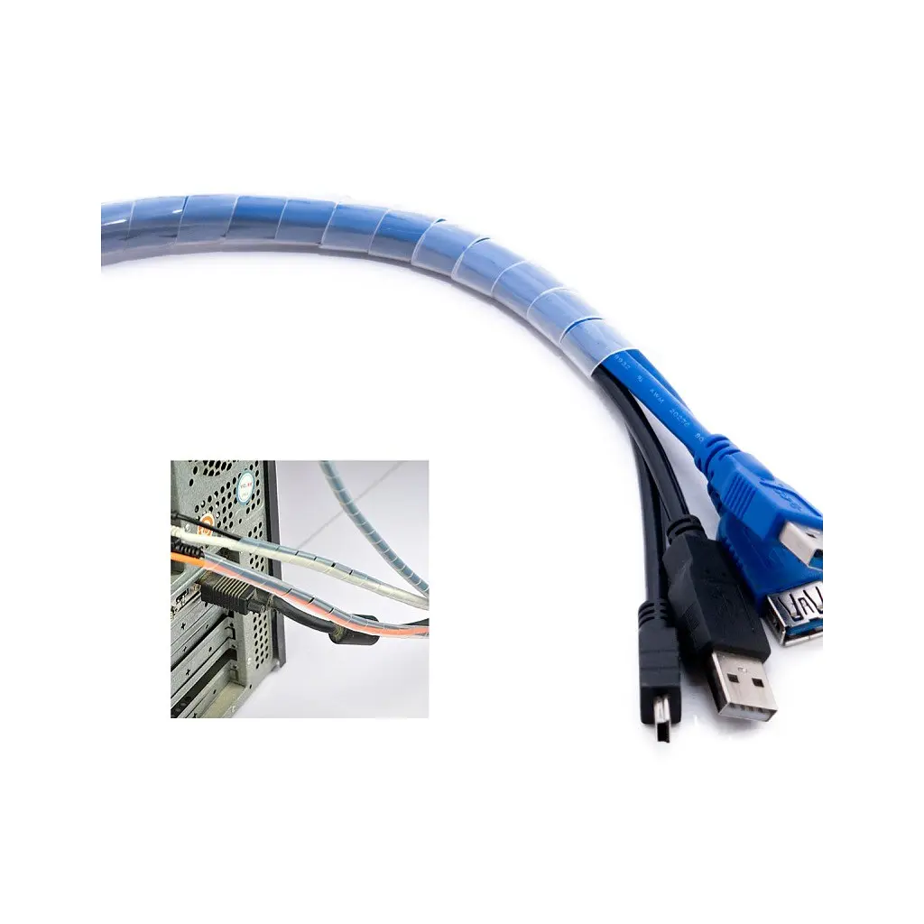 Кабельний організатор Extradigital Cable twine CC-919, White (KBC1729) - фото 3