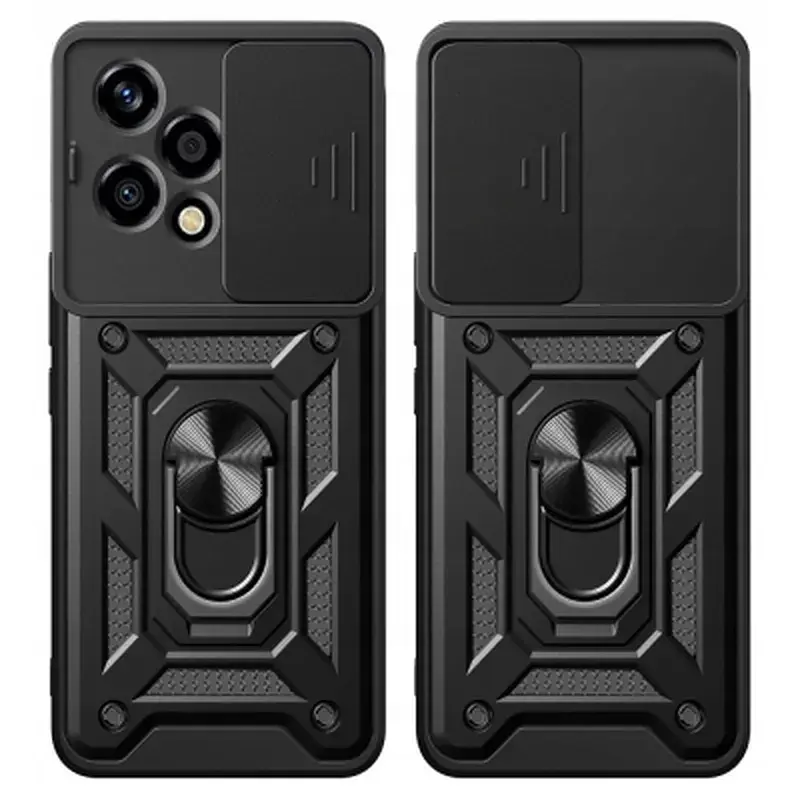 Чохол до мобільного телефона BeCover Military Honor 200 Lite Black (713044) - фото 2