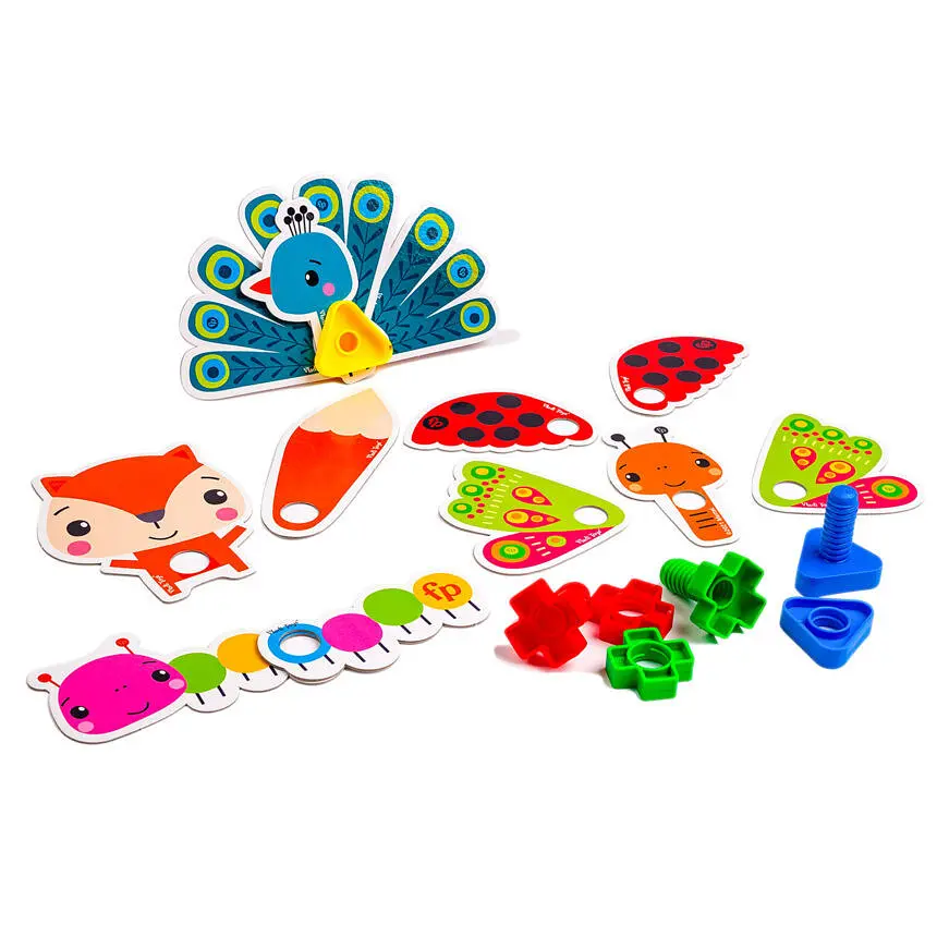 Гра-конструктор "Fisher-Price. Maxi болтики" Vladi Toys VT2905-23 Укр - фото 2