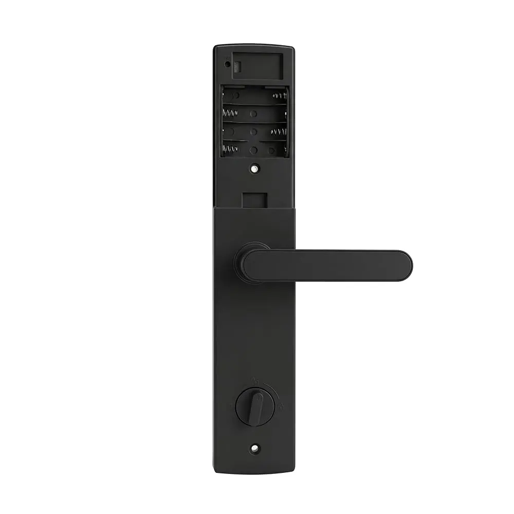 Замок біометричний автономний Trinix TRL-5404BTF Black L/R з Bluetooth, зчитувачем відбитків пальців і карт Mifare (65-00084) - фото 10
