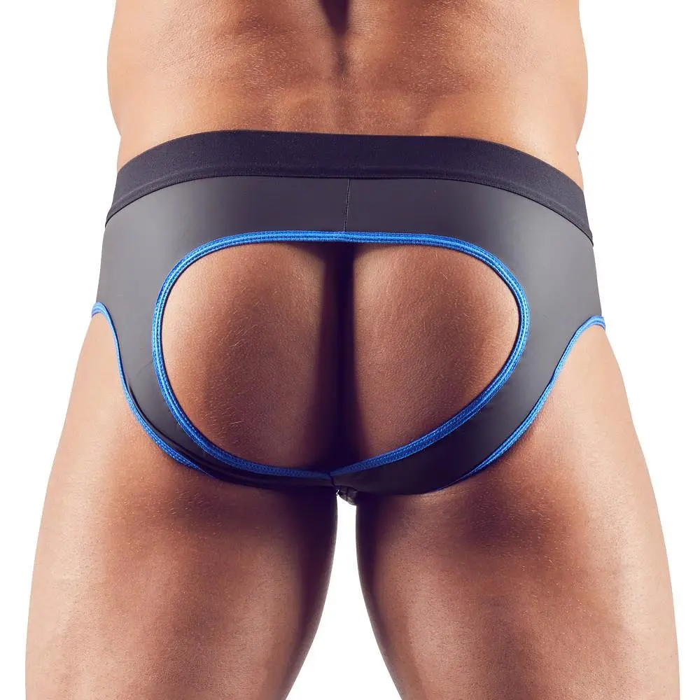 Чоловічі труси Svenjoyment Underwear Jock S чорний із синім - фото 2
