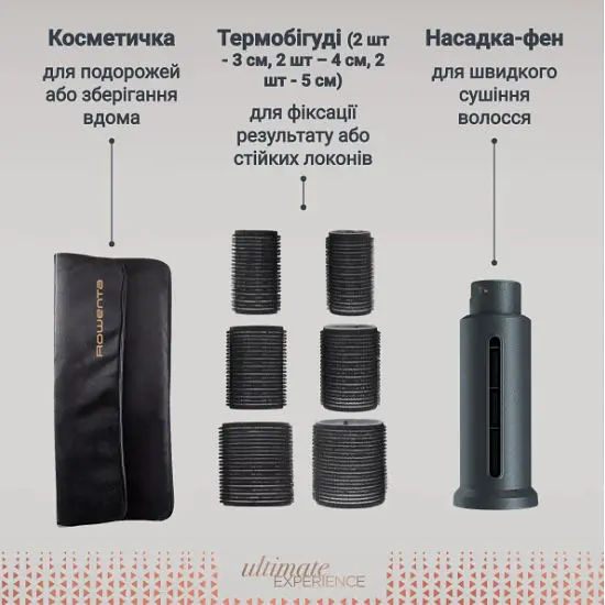 Фен-щетка Rowenta (UB9920E0) - фото 2