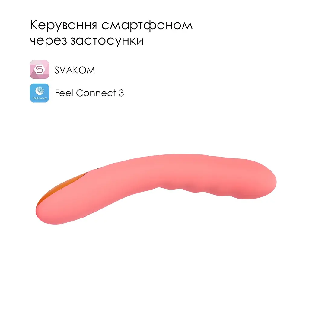Смарт-вібратор з пульсацією Svakom Ava Neo Peach Pink, 15 режимів роботи, водонепроникний - фото 2