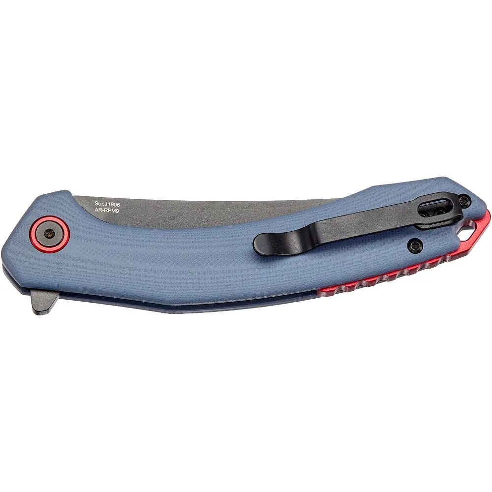 Нож CJRB Gobi Black Blade Gray blue - фото 4